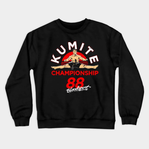 Kumite championship 88 Crewneck Sweatshirt by lonignginstru